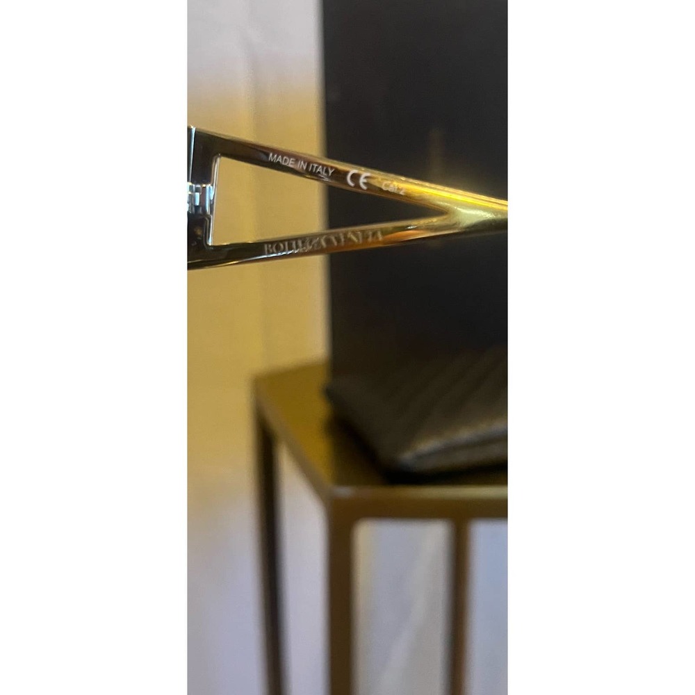 Botega Veneta oversized unisex aviator sunglasses